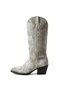 Kv.01 Genuine Leather Embroidered Women's Cowboy Boots