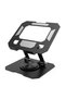Mini Laptop Stand for Tab Desk, Adjustable Laptop Stand Holder with 360° Rotating Base, Ergonomic Laptop Riser Compatible with All Laptops and Tablets