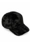 Women's Adjustable Plush Cap with Visor - 2