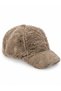 Women's Adjustable Plush Cap with Visor - 3