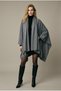 Women's Premium Self-Tie Draped Shawl Poncho - 2