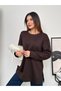 Women's Basic Oversize Tunic Sweatshirt - 4
