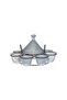 Glass cup holder with date tray - 2