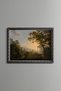 Imaginary Landscape with a Temple - Vintage Patterned Painting - Fine Model