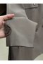 معطف قصير مزين بأزرار من كانزار - QA1006 مينك - 5