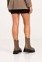 Laceless Zippered Genuine Leather Casual Boots 335-Rv-21 Women's Boots - 4
