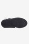 Women's Boots with Fur, Gold Buckle, Thick Sole, Miska Black - 3