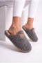 Si̇mora Model Women's House Slippers - Warm and Fluffy Slippers with Noise-Free Soles - 4