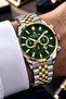 Original Men's Watch - 3 Atm Water Resistance - Silver Color Steel Band - Japanese Calendar Movement - 2 Years Warranty - Gift Wristwatch with Stylish Box Dke2159C1 - 3