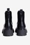 Women's Chelsea Boots Elastic Thick Sole Nox Black - 6