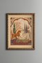 Two Horses - Vintage Patterned Painting - Fine Model