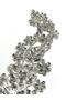 Iron-On Transfer Rhinestone Applique / Crystal Rhinestone / 1 Pair / 2 Pieces / Apl061 - 4