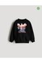 Manifest Group Dusty Pink Design Crew Neck Cotton Girls' Sweatshirt - 2