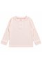Girl's 100% Cotton Light Pink Color Twill Fabric Collar Buttoned Long Sleeve Winter Basic Pajama Set - 5
