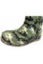 Children's Furry, Warm, Cute, Patterned, Transparent, Toothed Sole Rain Boots - 8