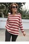 Italian Wool Angora Striped Knitwear Tile - 3