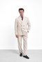 4 Button Detailed Oversize Cut Baggy Double Breasted Suit