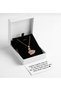 Pink Swan Gold Color Pink Stone Swan Necklace Made of Non-Tarnish Stainless Steel