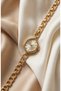 Women's Steel Watch Gold Color Premium Chain Band Vintage Old Money Classic Stylish Elegant Women's Wristwatch |   Limited Edition 2027 - 3