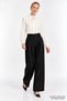 High Waist Belted Wide Leg Regular Pants