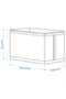 SKUBB Box - white 31x55x33 cm - 5