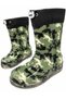 Children's Furry, Warm, Cute, Patterned, Transparent, Toothed Sole Rain Boots - 5