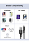 Powerlink EDC Series USB-A to Lightning Cable , 12W 2.4A Fast Charging with 480Mbps Data Transfer - 5
