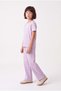 Girl's Written Crew Neck T-Shirt - 5