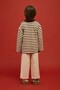 Sunbeam Polo Collar Sweatshirt-Brown - 2