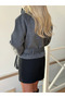 Anthracite Crop Cashmere Jacket - 508395 - 4