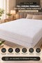 Ultra Soft Liquid-Proof Full Protection Zippered Mattress Pad and Mattress Protector Cover – 30 cm Height