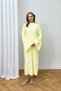 Ribbed Knitwear Dress 94-4101 - 2