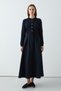 Ribbed Skirt Navy Blue - 2