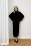 Ribbed Knitwear Dress 94-4101 - 2