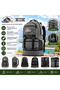 55+10 Liter Expandable Camping and Trekking Backpack, with Ergonomic Eva Back Panel, Multi-Pocket Travel Bag