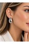 Silver Color Drop Earrings 24 mm - 2