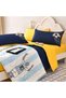 4-Piece Set - Single Bed Summer Set - 100% Pure Cotton - Quilt - 3