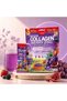 Mikeo Collagen Berry Zinc Instant Supplement Drink with Hydrolyzed Fish Collagen, L-Glutathione, Vitamin C, Zinc and Mixed Berries, 35 Sachets