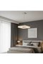 ثريا سقف مربعة - 40 سم بتصميم هندسي متوازن - 5