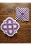 Hand Knitted Dowry Soap Dish Bath Washcloth Set - 2 Piece Gift Bath Washcloth Set - 5