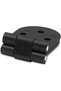 4Pcs Heavy Duty Folding Table Hinges, Folding Flip Top Hinge, 180 Degree Round Edge Hinge for Foldin - 4