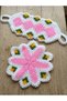 Hand Knitted Bath Washcloth, 2-Piece Dowry Bag Set for Bride and Groom, Washcloth Set - 2