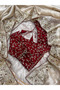 Cream Soft Silk Embroidered Saree with Maroon Blouse - KTS10050 | Cream & Maroon - 2