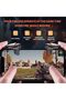 وحدة تحكم ألعاب PUBG، [زوج واحد] إصدار جديد، وحدة تحكم ألعاب ذكية للهواتف، سمك كبير، حساسة للتصويب وإطلاق النار، مشغلات PUBG لأجهزة iOS/Android - أسود. - 2