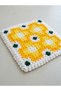Hand Knitted Bath Washcloth, 2-Piece Bridal Trunk Washcloth Set - Round and Square Soap Dish Washcloth Set - 4