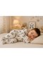 3-Piece Baby Romper Set Unisex Long Sleeve Patterned Baby Rompers - 5