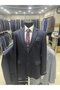 Battal Boy Large Size Classic Wool Winter Checked Men's Jacket - 2