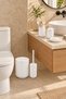 Elegant 5-Piece Striped Bathroom Set