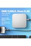 كابل USB-C إلى USB-C بقوة 240 واط، طول 3.9 قدم، مع شاشة OLED لعرض الطاقة في الوقت الفعلي - 5