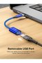 محول USB C إلى USB [عبوة من قطعتين]، كابل OTG من النوع C ذكر إلى النوع A أنثى - 3